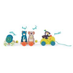 Activiteitentrein hout - Dans La Jungle