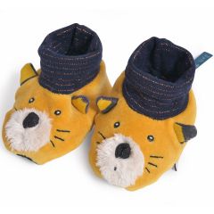 Slofjes Lulu de kat - Les Moustaches