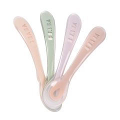 Set van 4 silicone lepels 2de leeftijd