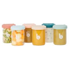 Bewaarpotjes Isy - 6 x 250 ml