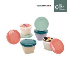 Bewaarpotjes - 6 x 250 ml