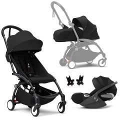 Yoyo³ 6+ buggy + 0+ Newborn color pack + Cloud T i-Size