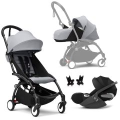 Yoyo³ 6+ buggy + 0+ Newborn color pack + Cloud T i-Size
