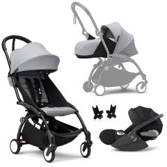 Yoyo³ 6+ buggy + 0+ Newborn color pack + Cloud T Plus i-Size