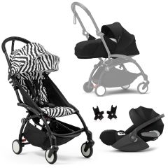 Yoyo³ 6+ buggy + 0+ Newborn color pack + Cloud T i-Size