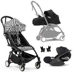 Yoyo³ 6+ buggy + 0+ Newborn color pack + Cloud T Plus i-Size