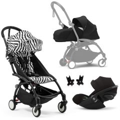 Yoyo³ 6+ Buggy + 0m+ Newborn color pack + Cloud G i-Size