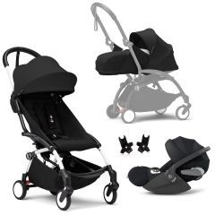 Yoyo³ 6+ buggy + 0+ Newborn color pack + Cloud T Plus i-Size