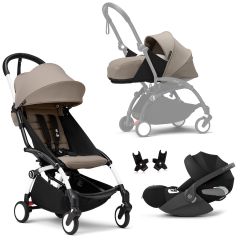 Yoyo³ 6+ buggy + 0+ Newborn color pack + Cloud T i-Size