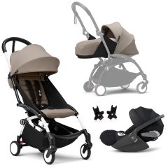 Yoyo³ 6+ buggy + 0+ Newborn color pack + Cloud T Plus i-Size