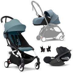 Yoyo³ 6+ buggy + 0+ Newborn color pack + Cloud T Plus i-Size