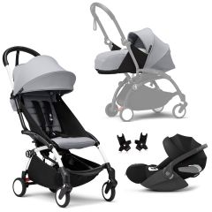 Yoyo³ 6+ buggy + 0+ Newborn color pack + Cloud T i-Size