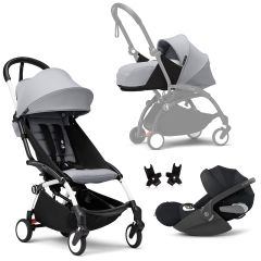 Yoyo³ 6+ buggy + 0+ Newborn color pack + Cloud T Plus i-Size