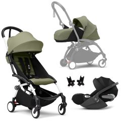 Yoyo³ 6+ buggy + 0+ Newborn color pack + Cloud T i-Size