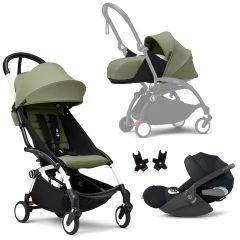 Yoyo³ 6+ buggy + 0+ Newborn color pack + Cloud T Plus i-Size