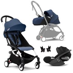 Yoyo³ 6+ buggy + 0+ Newborn color pack + Cloud T i-Size