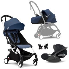 Yoyo³ 6+ buggy + 0+ Newborn color pack + Cloud T Plus i-Size