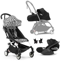 Yoyo³ 6+ buggy + 0+ Newborn color pack + Cloud T i-Size