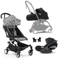Yoyo³ 6+ buggy + 0+ Newborn color pack + Cloud T Plus i-Size