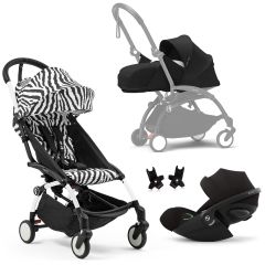 Yoyo³ 6+ Buggy + 0m+ Newborn color pack + Cloud G i-Size