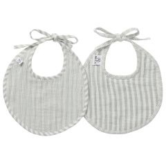 Set van 2 newborn slabbetjes
