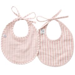 Set van 2 newborn slabbetjes