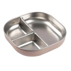 Inox bord met vakjes