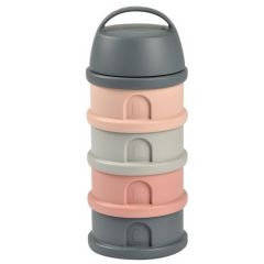 Doseerbox melkpoeder met 4 compartimenten