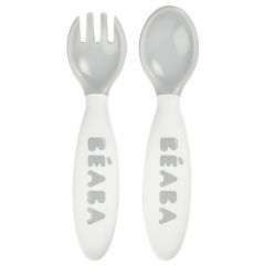 Ergonomische bestekset 2de leeftijd + opbergdoosje