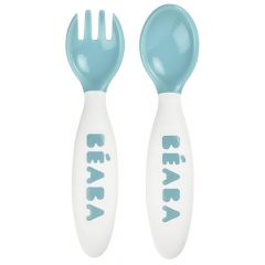 Ergonomische bestekset 2de leeftijd + opbergdoosje