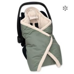 Biside wikkeldeken 0-12m - Pady rainy + teddy