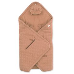 Biside wikkeldeken 0-12m - Pady quilted+ jersey