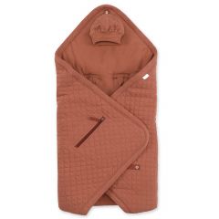 Biside wikkeldeken 0-12m - Pady quilted+ jersey