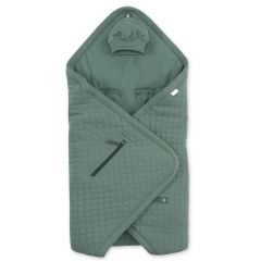 Biside wikkeldeken 0-12m - Pady quilted+ jersey