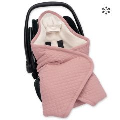 Biside wikkeldeken 0-12m - Pady quilted + teddy