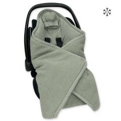 Biside wikkeldeken 0-12m - Pady teddy + jersey
