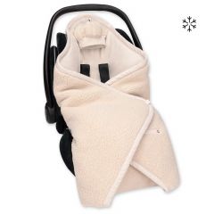 Biside wikkeldeken 0-12m - Pady teddy + jersey