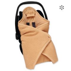 Biside wikkeldeken 0-12m - Pady teddy + jersey