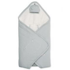 Biside wikkeldeken 0-12m - Pady tetra jersey + teddy