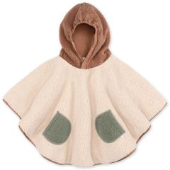Poncho 9-36m - Teddy + Pady jersey