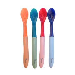 Set van 4 warmtegevoelige lepels