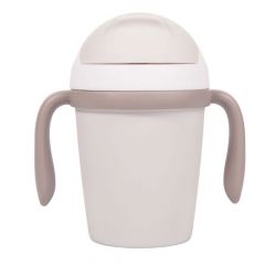 Drinkbeker met rietje 250 ml