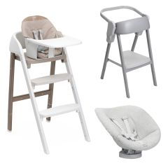 Crescendo Up eetstoel + Pasgeboren set + Kit observatietoren