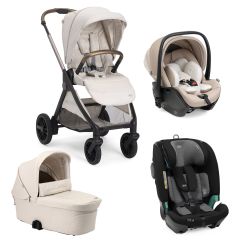 Trio Bellagio 2 + Flexi reiswieg + First Seat Recline + Fullseat 360 i-Size