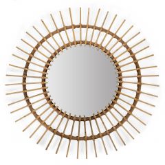 Spiegel in rotan Aura 90 cm