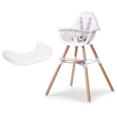 Pack Evolu 2 kinderstoel + ABS eetblad en placemat