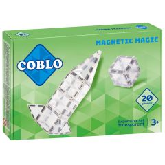 Magnetische tegels transparant 20 stuks