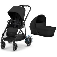Duo e-Gazelle S kinderwagen + reiswieg