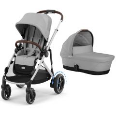 Duo e-Gazelle S kinderwagen + reiswieg