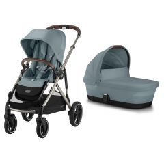 Duo Gazelle S 2 kinderwagen + reiswieg